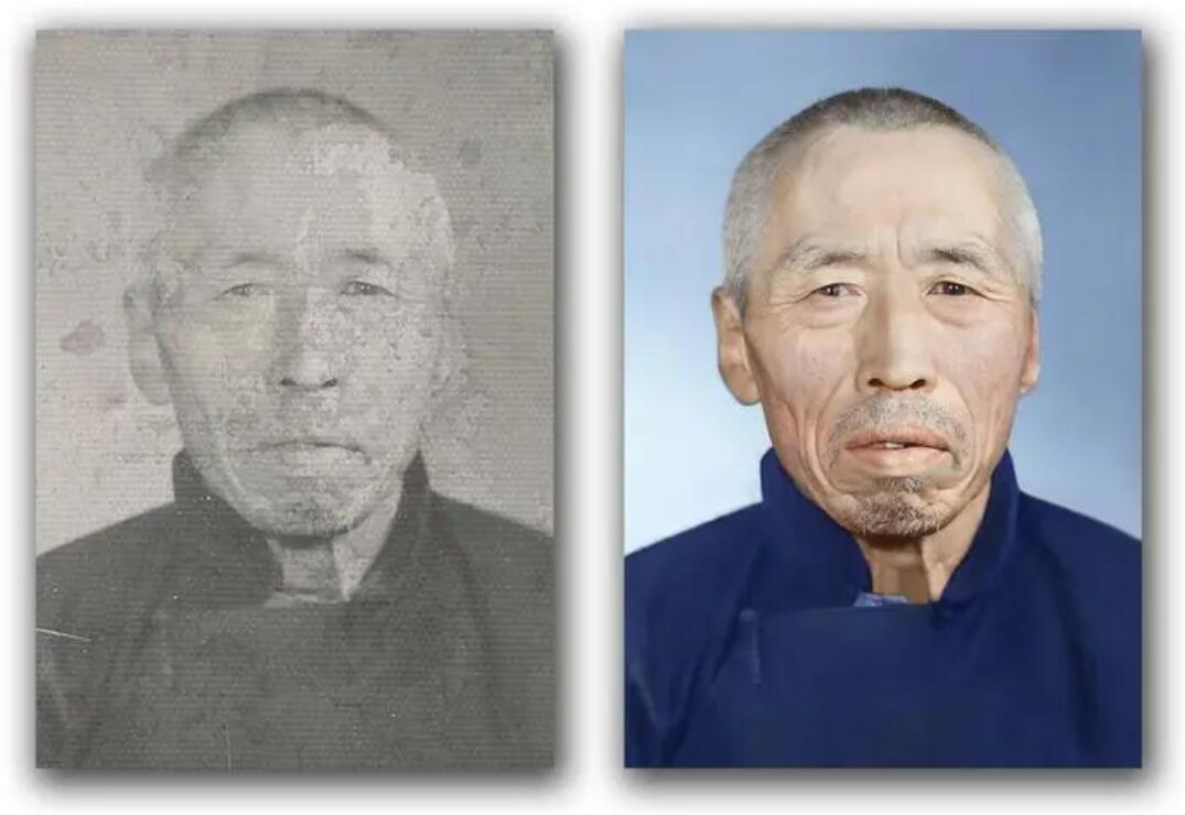 克孜勒苏柯尔克孜破损照片修复-56